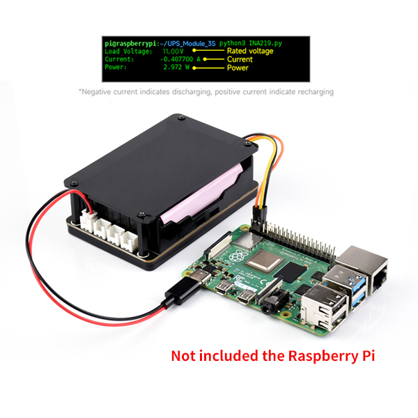 Raspberry Pi 5 USV HAT unterst – Raspberry Pi Uninterrupted Power Supply Ups 18650 Bewertung und Preis
