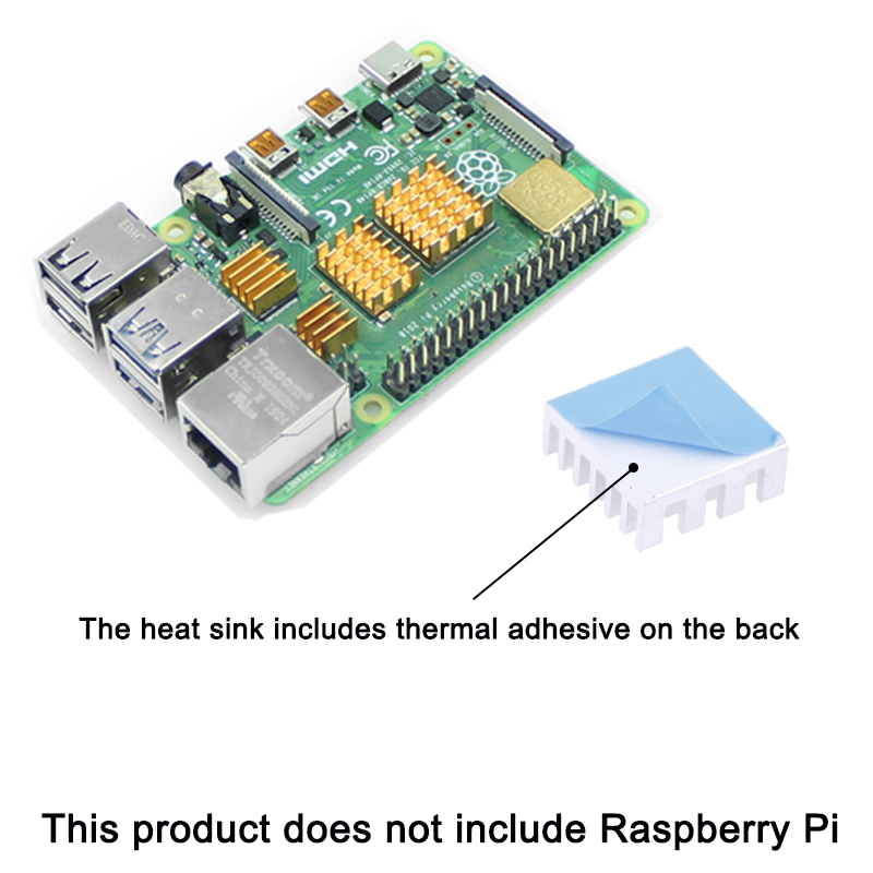 GPUHOLD Chipsatz Kühler 4 stüc – Raspberry Pi Water Cooling Kit Bewertung und Preis